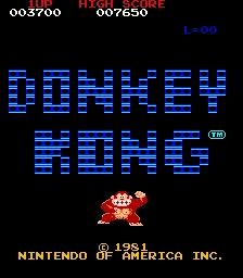 Donkey Kong screenshot