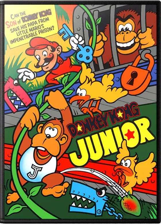 Donkey Kong Junior box art