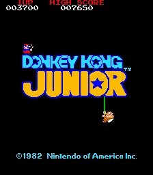Donkey Kong Junior screenshot