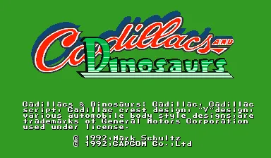 Cadillacs and Dinosaurs screenshot