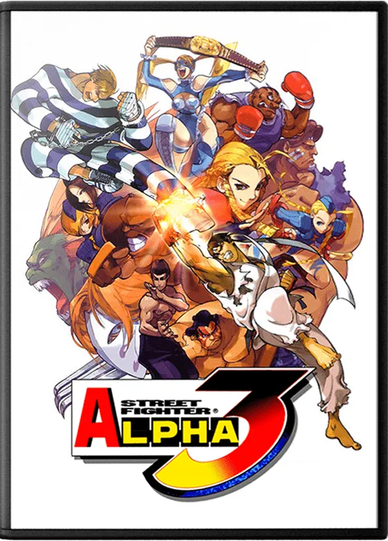 Street Fighter Alpha 3 box art