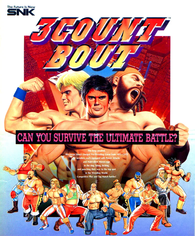 3 Count Bout / Fire Suplex box art