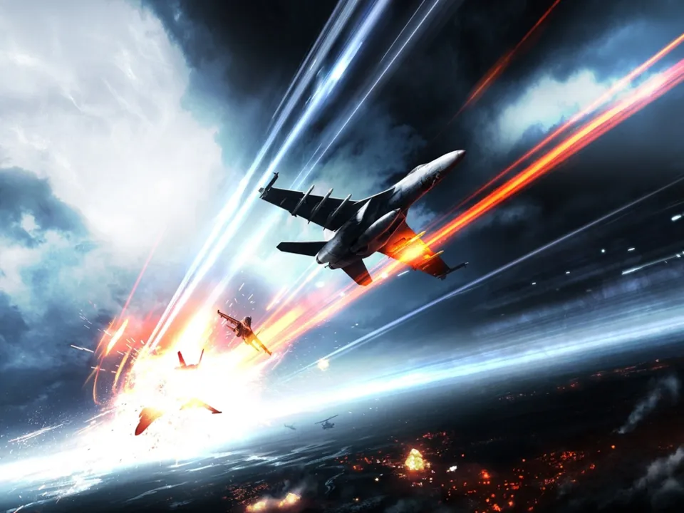 Backdrop artwork for Aero Fighters