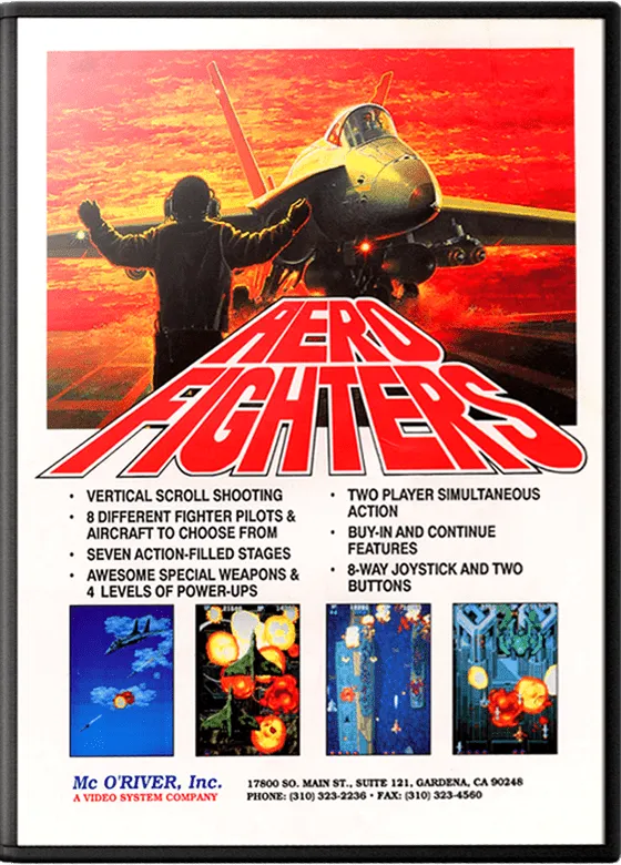 Aero Fighters box art