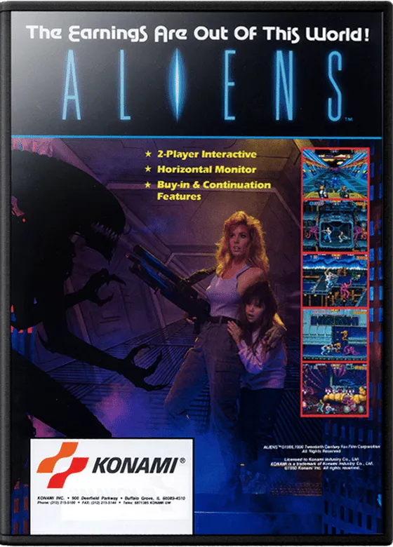 Aliens box art