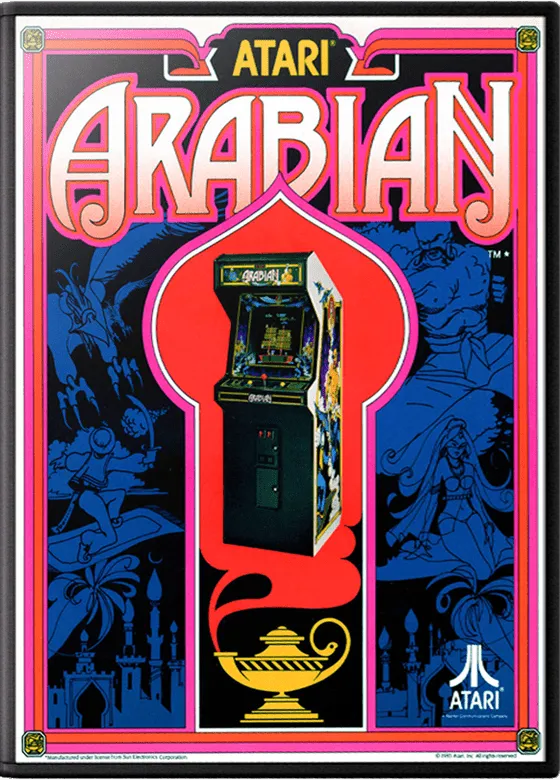Arabian box art