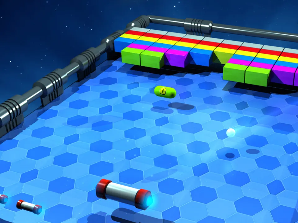 Backdrop artwork for Arkanoid