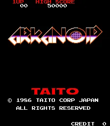 Arkanoid screenshot