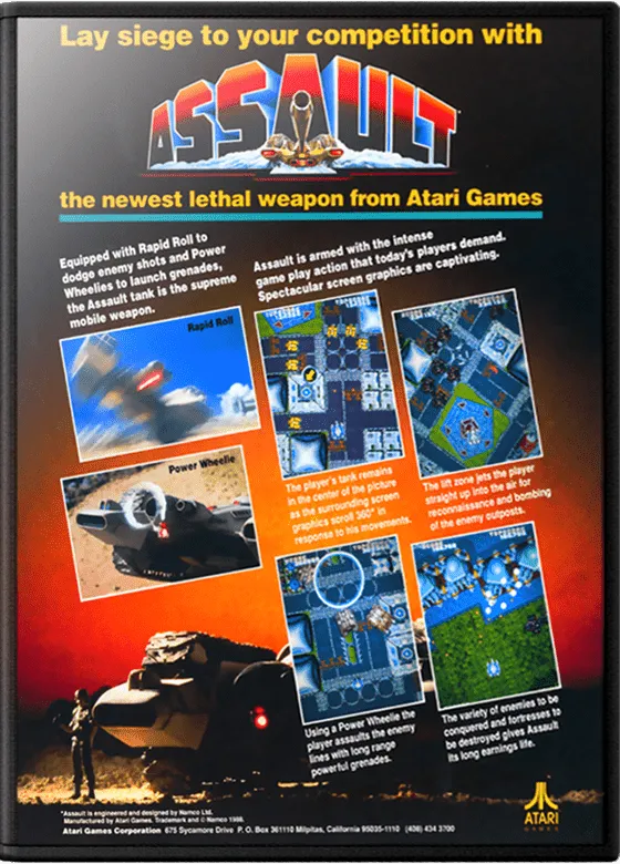 Assault box art