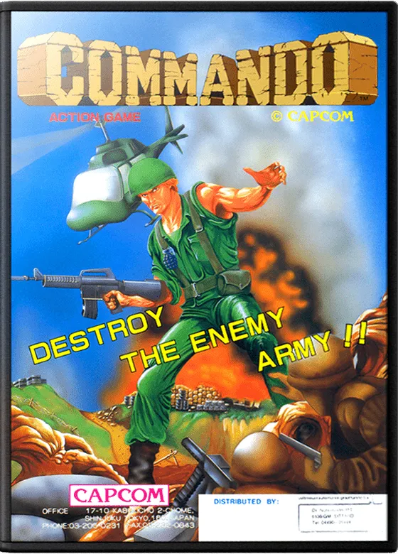 Commando box art