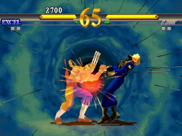 Backdrop artwork for Street Fighter EX2
