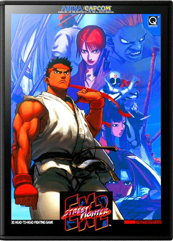 Street Fighter EX2 box art