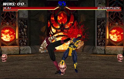 Backdrop artwork for Mortal Kombat 4