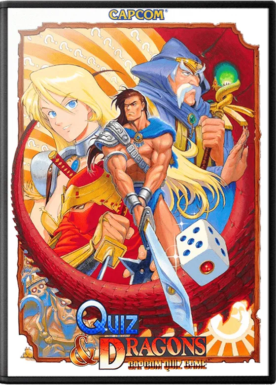 Quiz & Dragons: Capcom Quiz Game box art