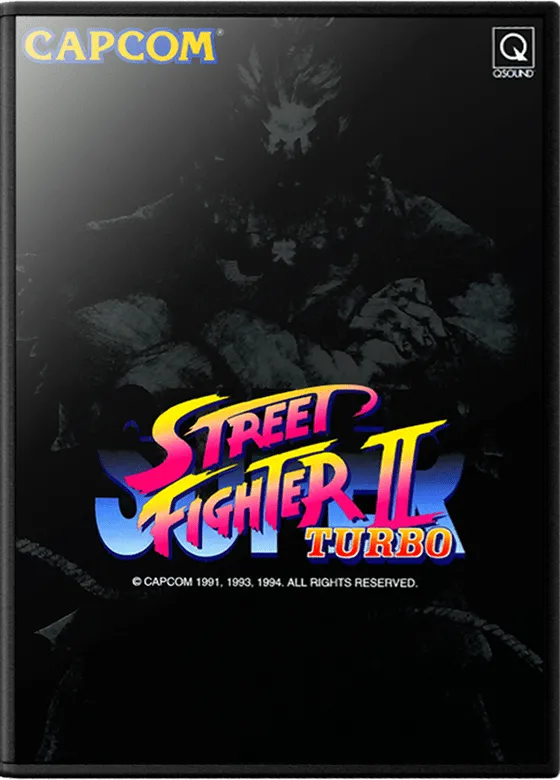 Super Street Fighter II Turbo box art