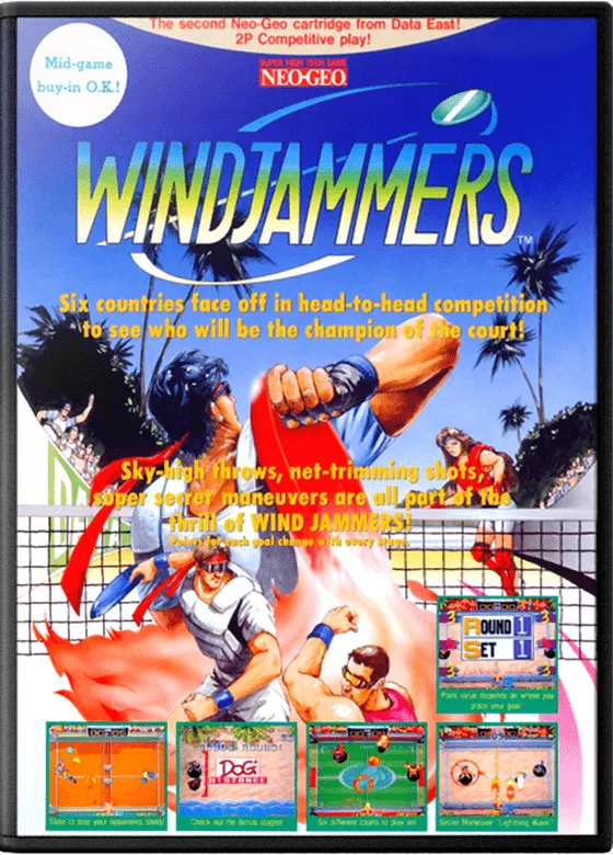 Windjammers / Flying Power Disc box art