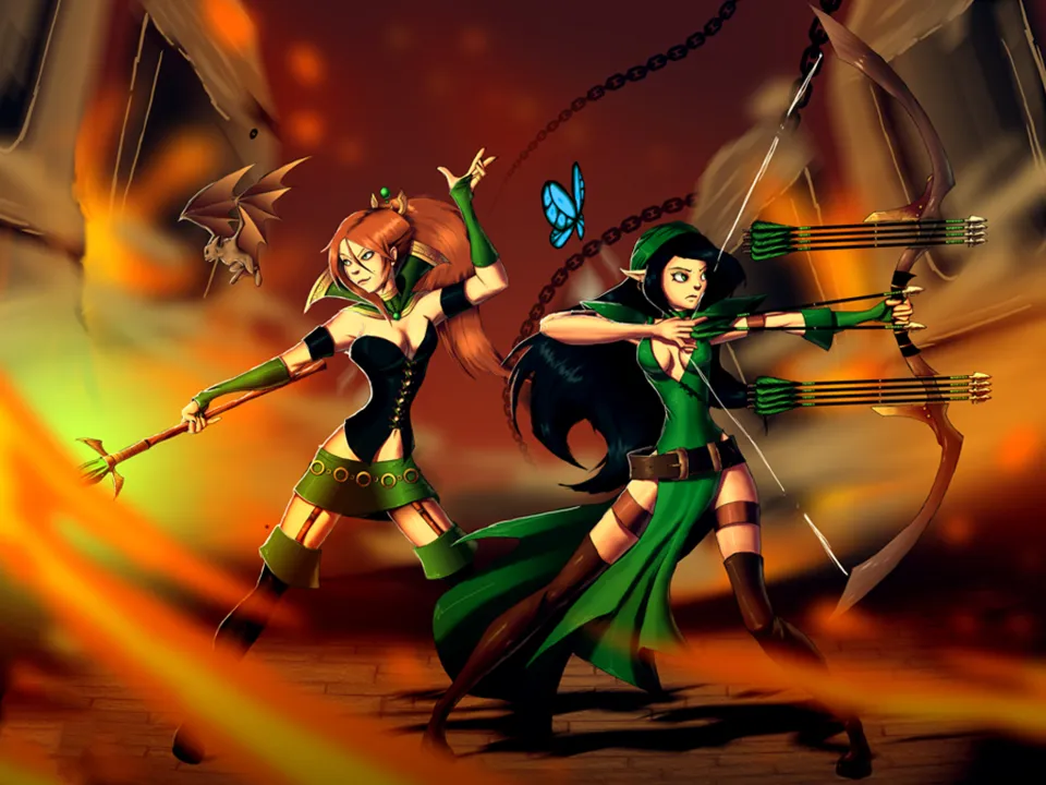 Backdrop artwork for Gauntlet Dark Legacy