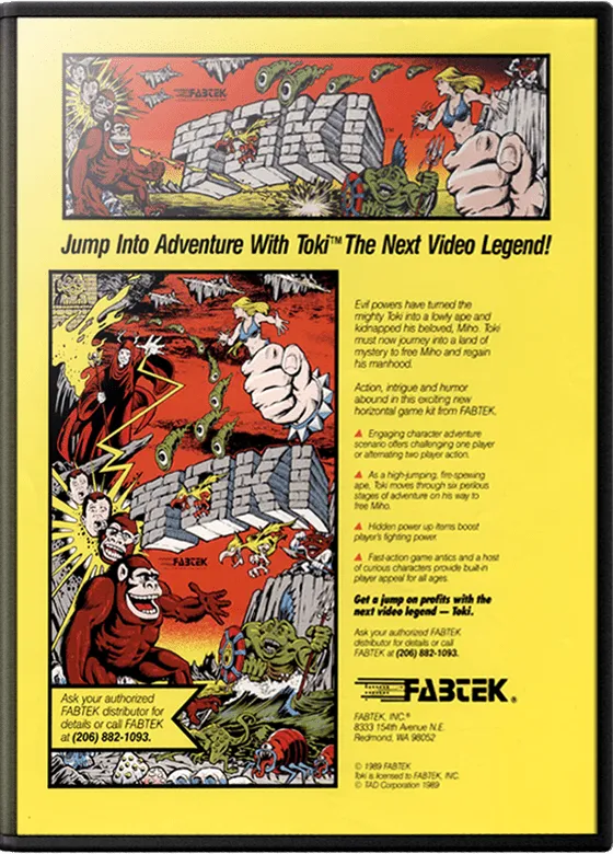 Toki box art