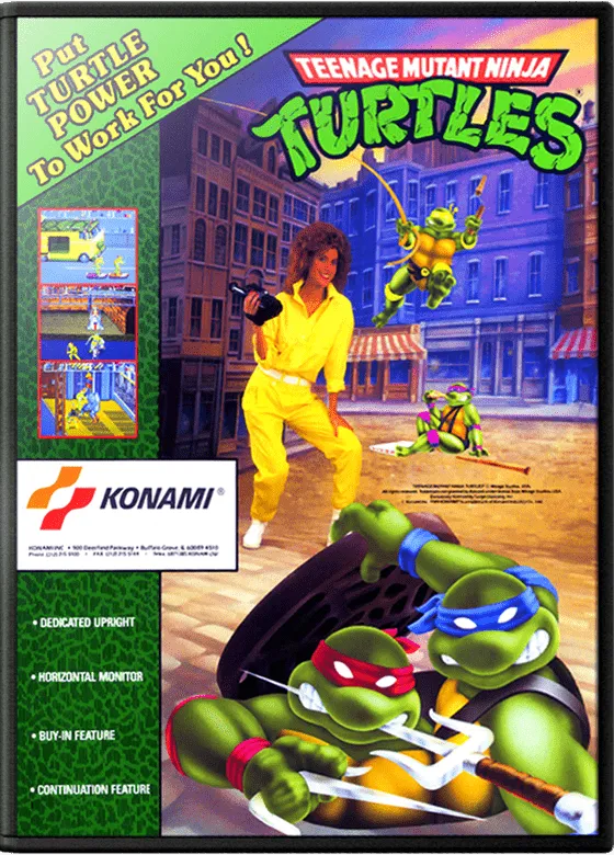 Teenage Mutant Ninja Turtles box art
