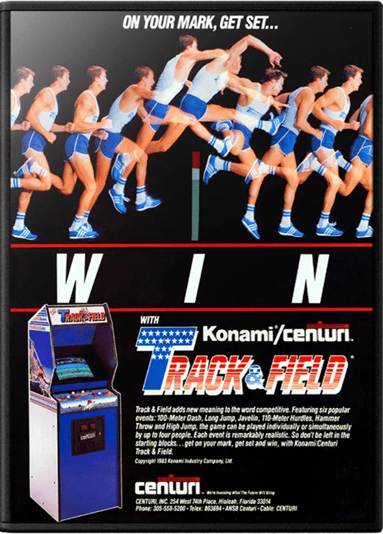 Track & Field box art