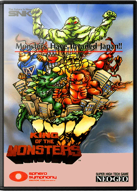 King of the Monsters box art