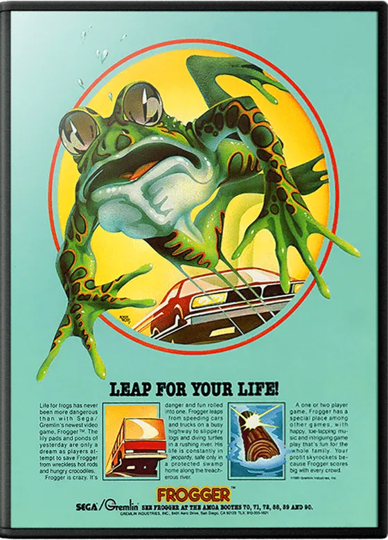 Frogger box art