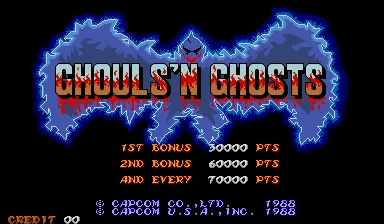 Ghouls'n Ghosts screenshot