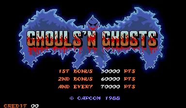 Ghouls'n Ghosts screenshot