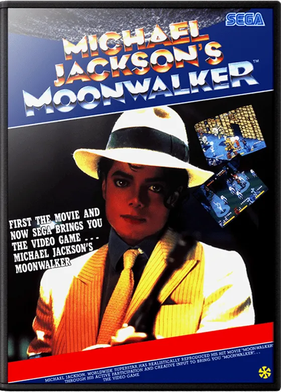 Michael Jackson's Moonwalker box art