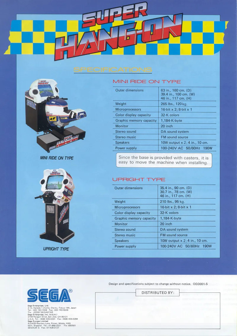 Super Hang-On box back