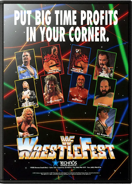 WWF WrestleFest box art
