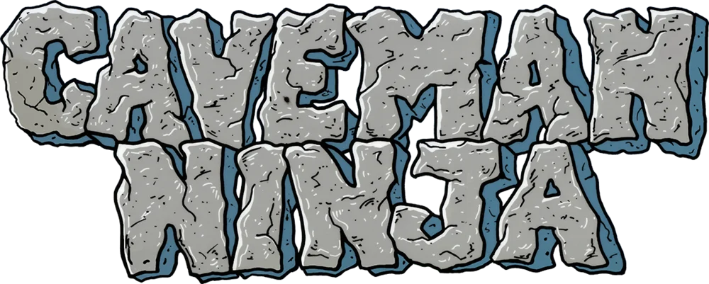 Caveman Ninja logo