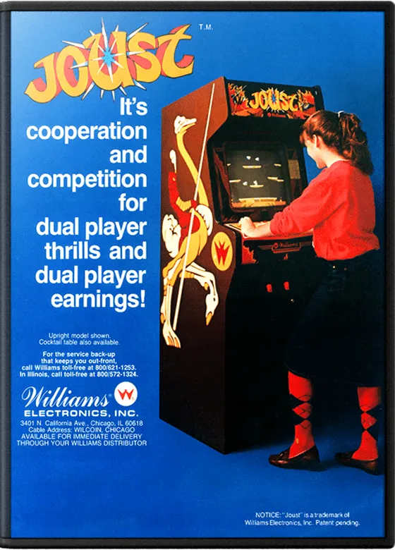 Joust box art