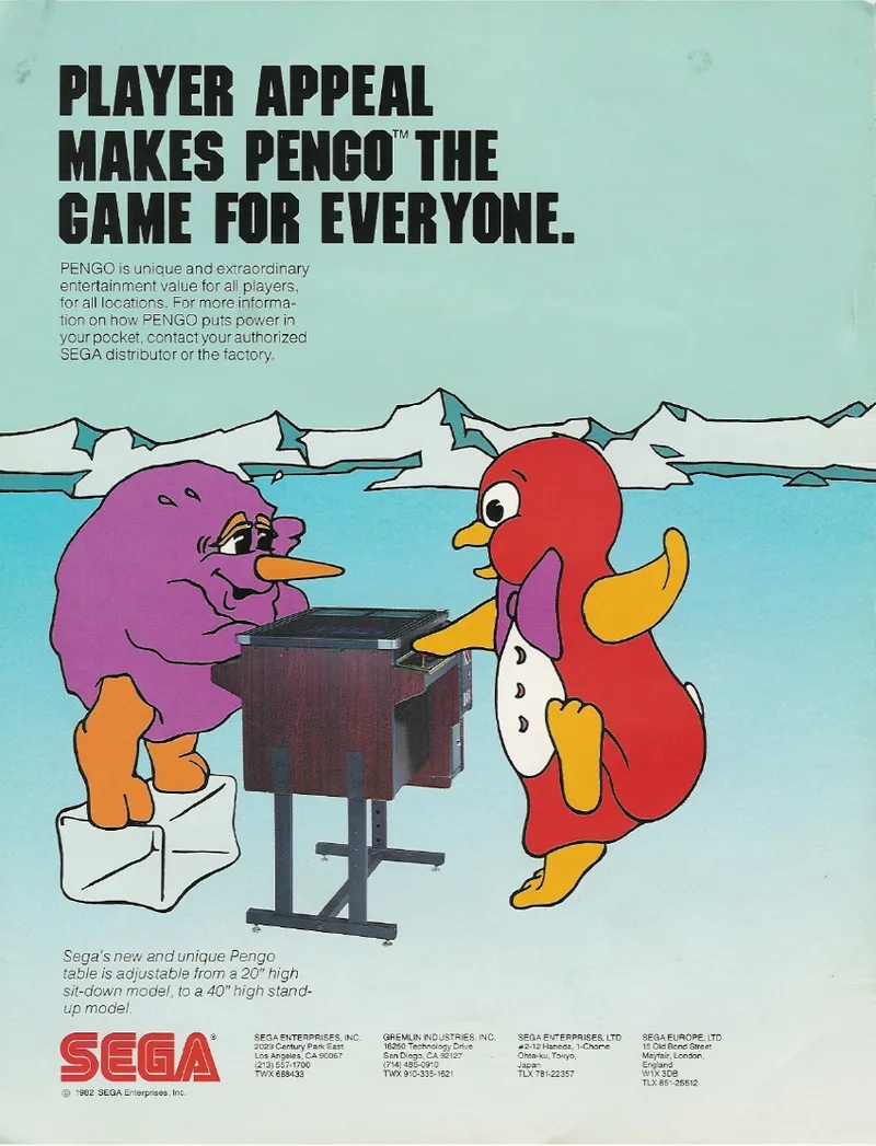 Pengo box back