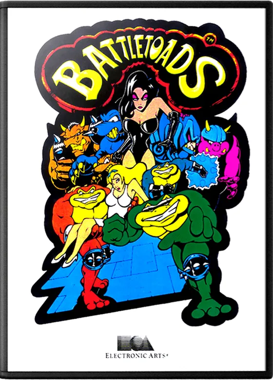Battletoads cover art for Arcade