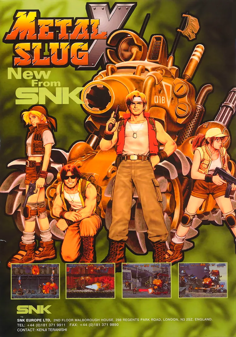 Metal Slug X: Super Vehicle-001 box art