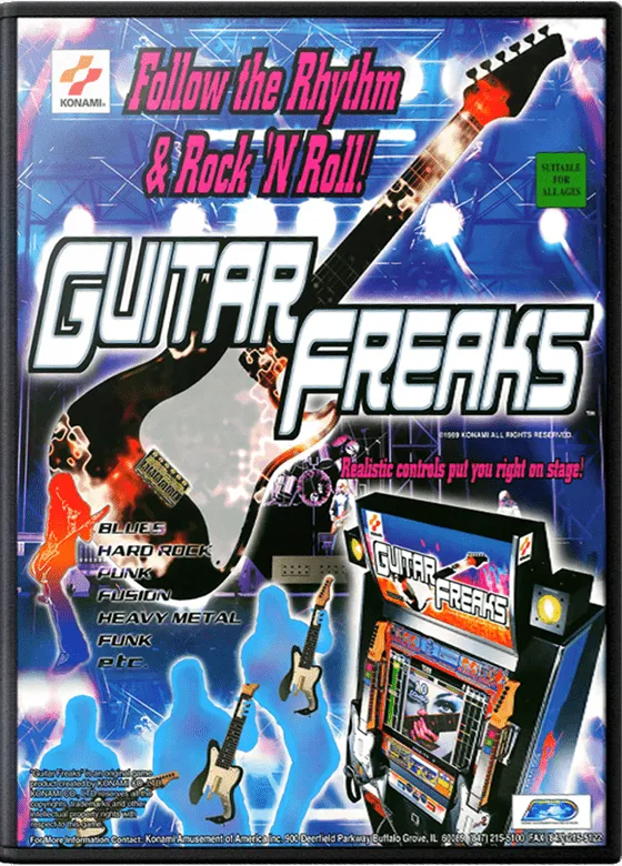 Guitar Freaks Ver 1.01 box art
