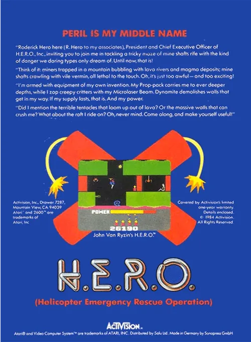 H.E.R.O. box back