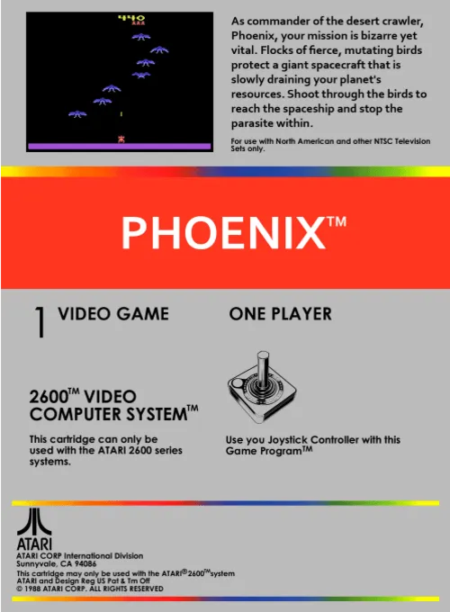 Phoenix box back