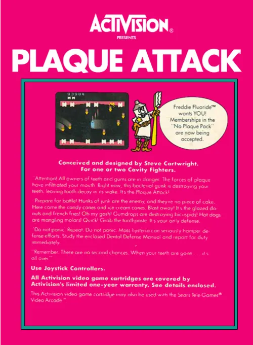 Plaque Attack box back