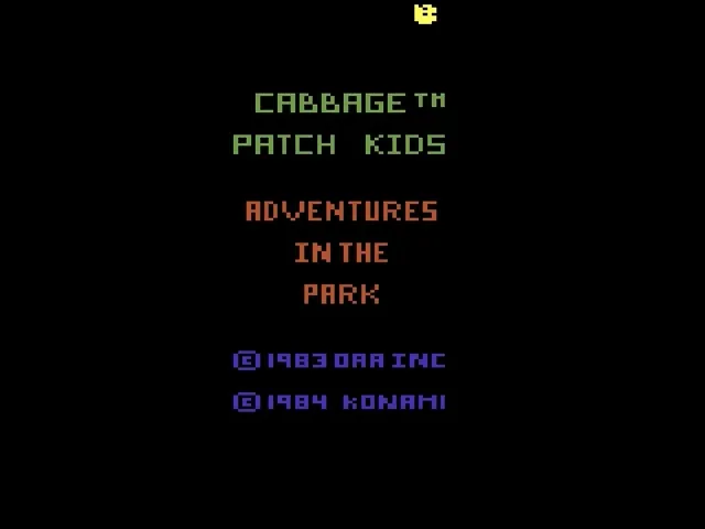 Cabbage Patch Kids: Adventures in the Park screenshot