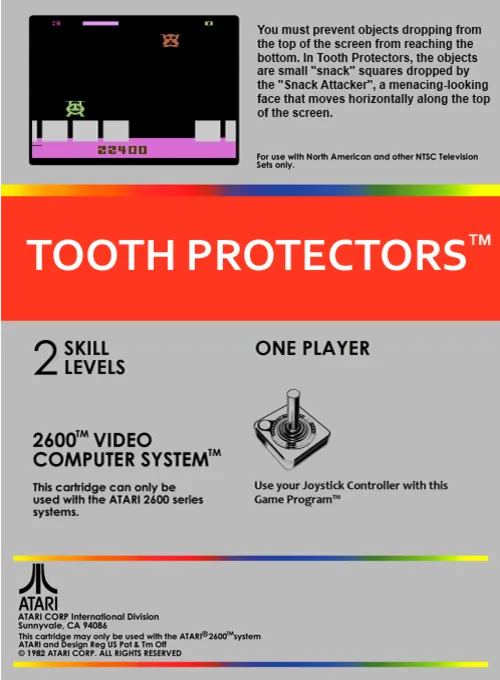 Tooth Protectors box back