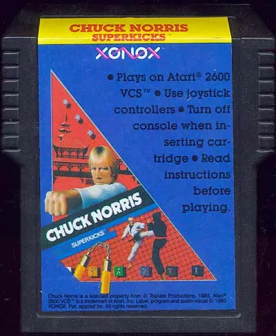Chuck Norris Superkicks cart