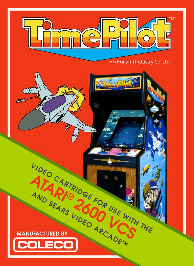 Time Pilot box art