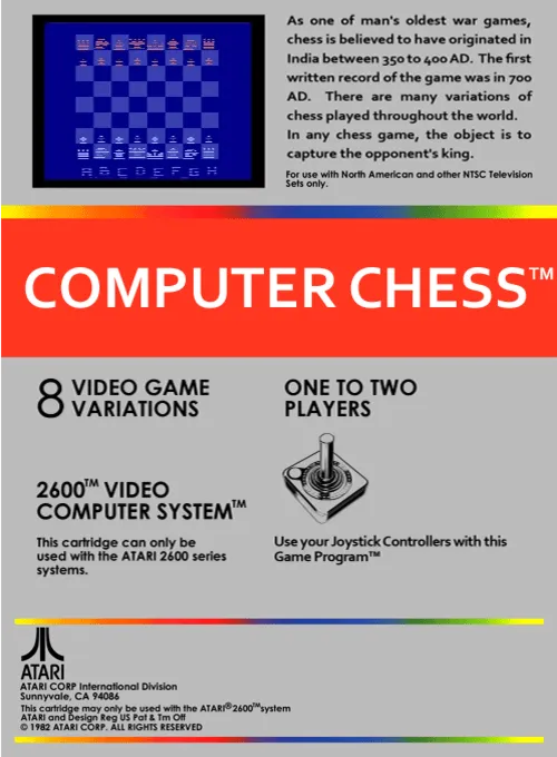Computer Chess box back