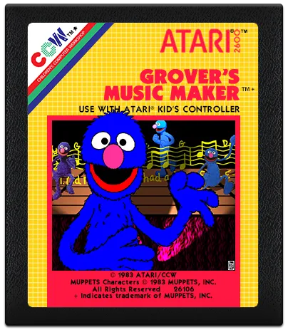 Grover's Music Maker cart