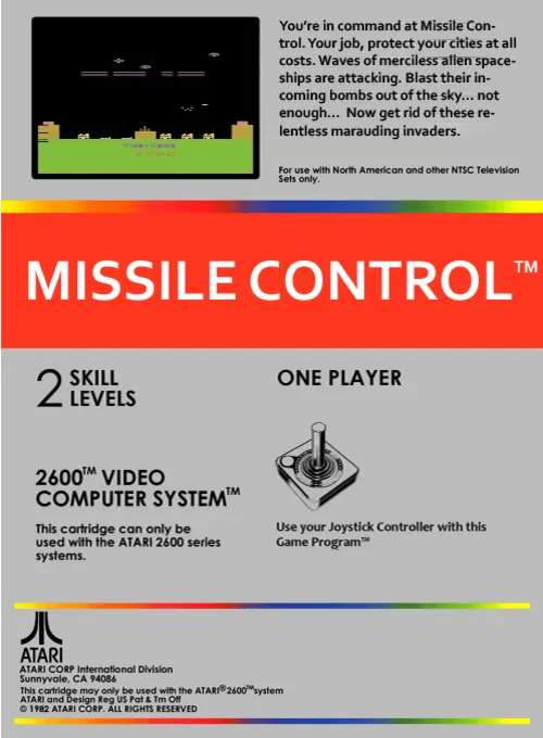 Missile Control box back