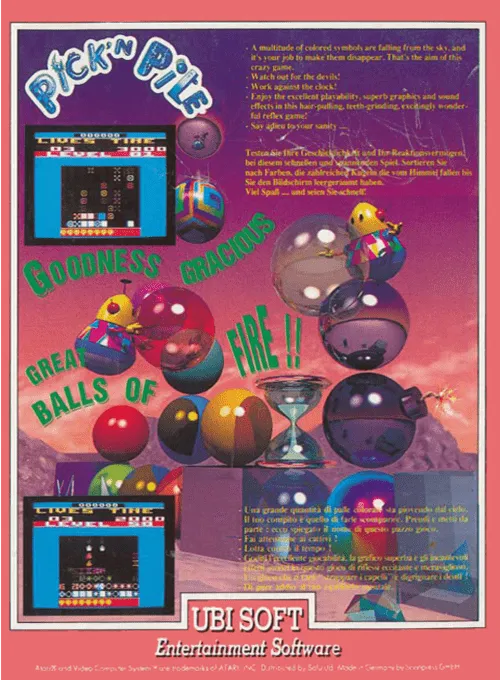 Pick 'n Pile box back