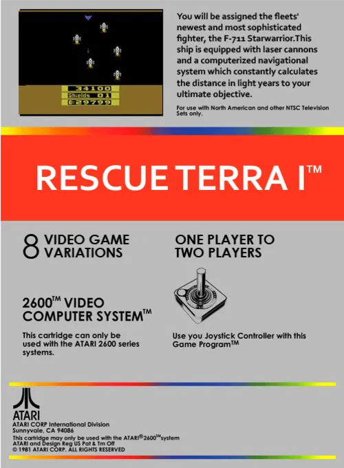 Rescue Terra I box back