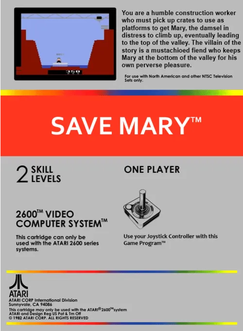 Save Mary box back